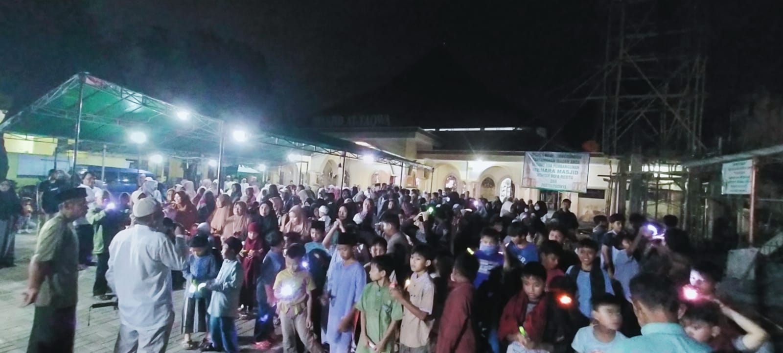 Pawai Ramadhan  Masjid At-Taqwa Garuda Teluknaga Berlangsung Meriah, Diikuti 500 Peserta